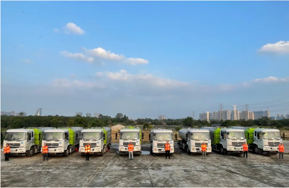 快！准！稳！Ezpay(中国)速度保障高明环卫项目高效进场 —— 山水之间，最是高明