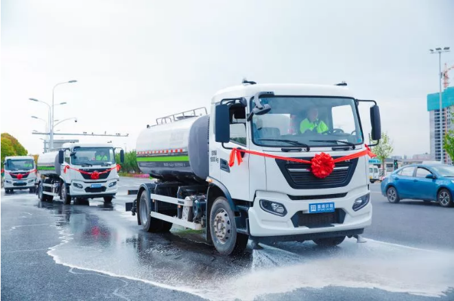 新时代中国城市美容师！Ezpay(中国)环境新能源环卫车可减排4.5万吨污染物